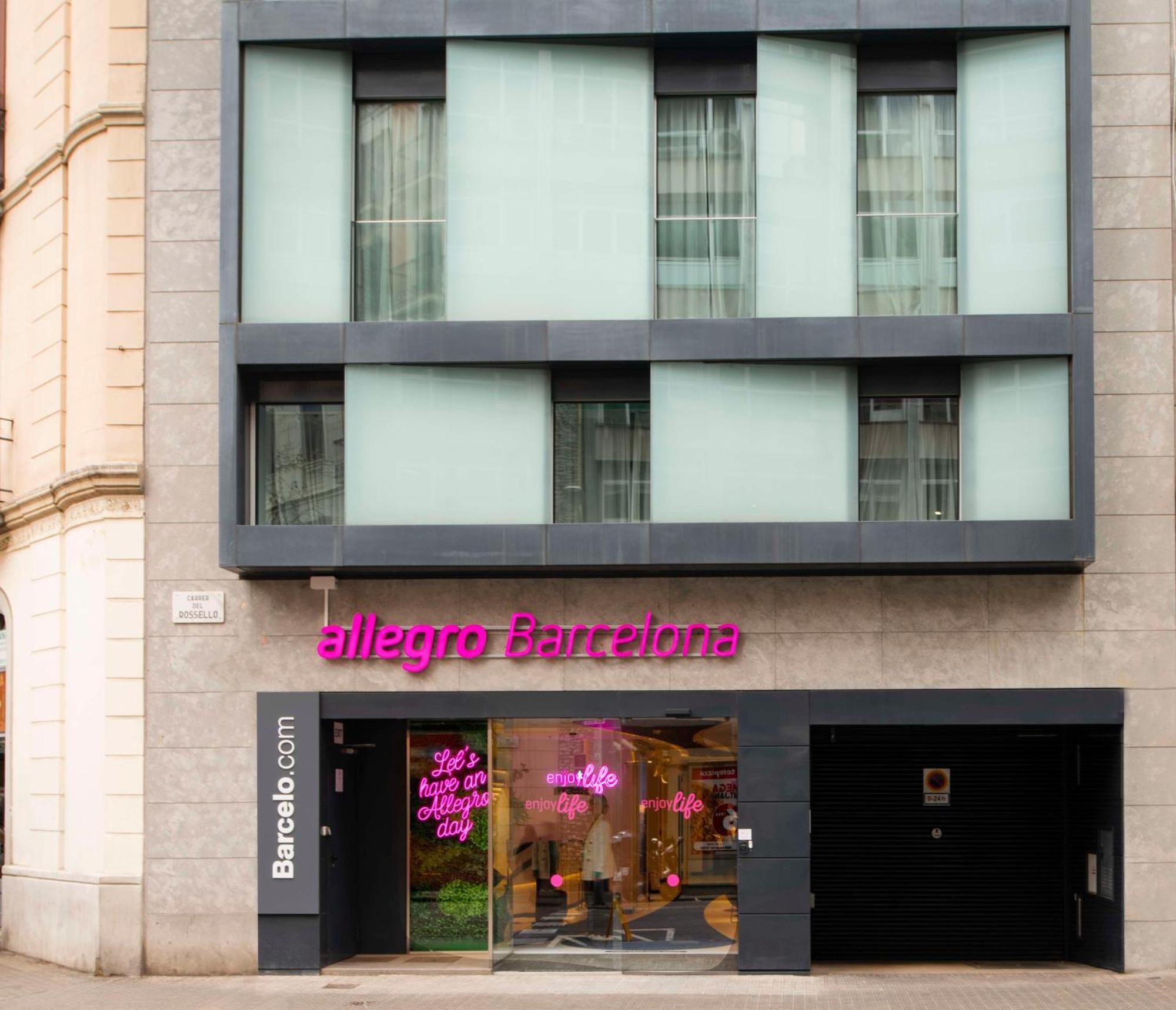 Hotel Allegro Barcelona Exterior foto